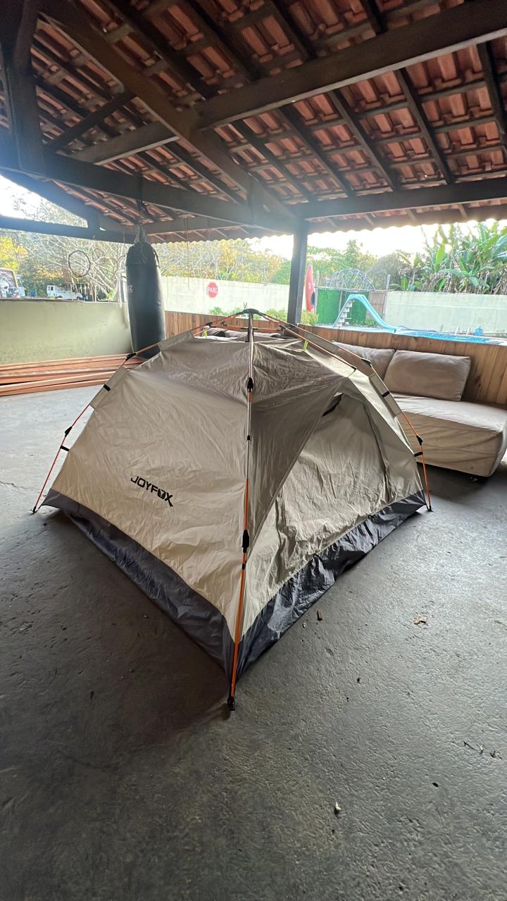 Camping tradicional com Barraca Alugada